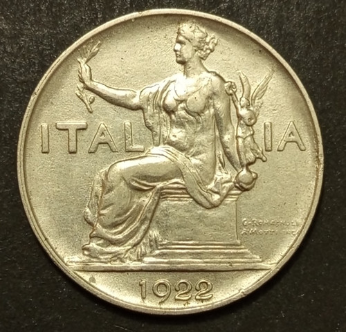 Lira italia seduta 1922 - 1,
