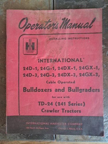 International td24 trattore - ih,