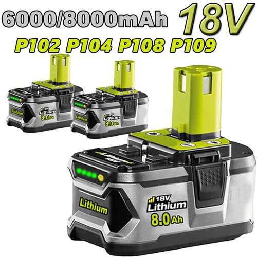 Batteria 18v 0ah per ryobi - 18v,