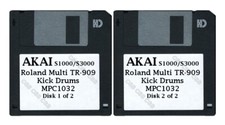 Akai S1000 / S3000 Two Floppy