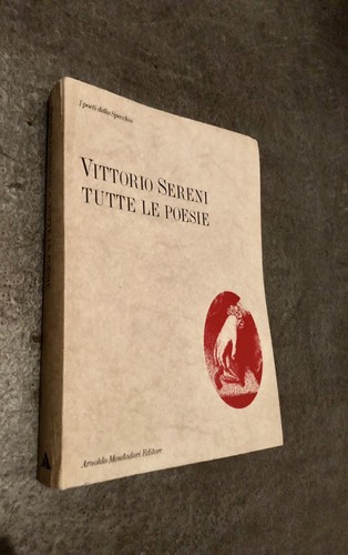 Libro vittorio sereni tutte - libro,