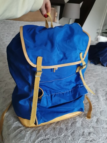 Sac dos bleu - sac, à