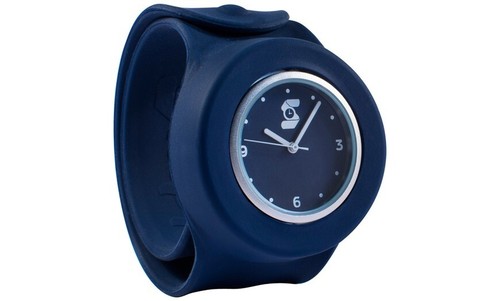 Orologio slappie navy - navy, 10