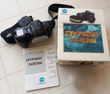 Minolta Dynax 500si SLR Reflex + Tamron AF 80-210mm