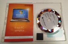 Windows 7 Professional 32 bit DVD in italiano con custodia