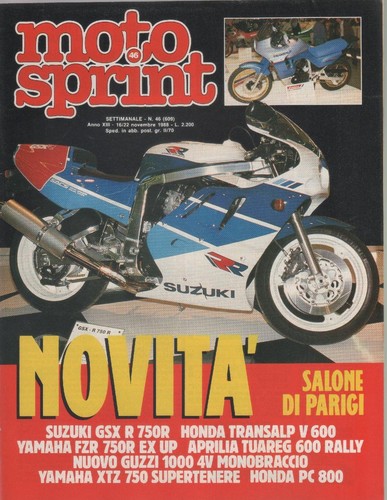 Moto sprint 1988 - sprint., n.