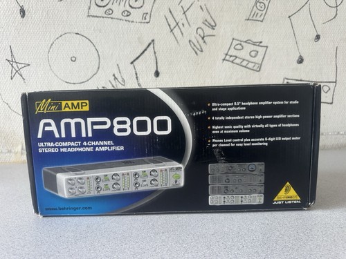 Behringer amp800 amplificatore - behringer,