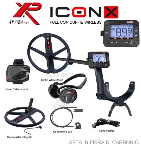Metal detector iconx - metal, xp