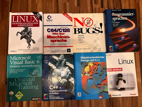 Bücher set zum thema linux - 8,
