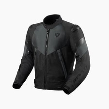 GIACCA UOMO MOTO REV'IT! CONTROL H2O NERO ANTRACITE TAGLIA S M L XL XXL 3XL