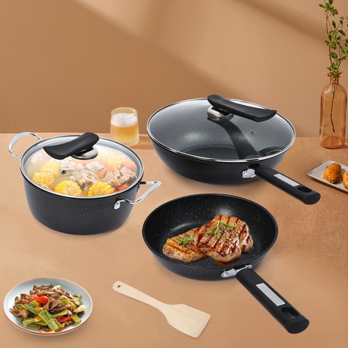 Set padelle antiaderenti - set,