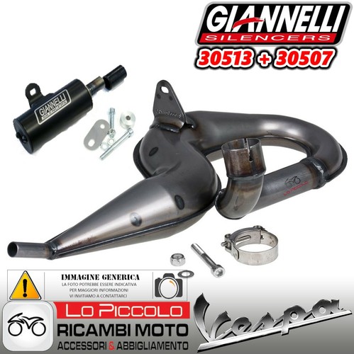 Marmitta scarico completo - marmitta,