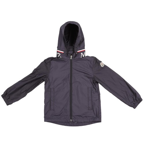 Moncler navy giacca nylon - moncler,