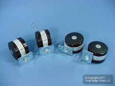 4 ruote gemellate girevoli e