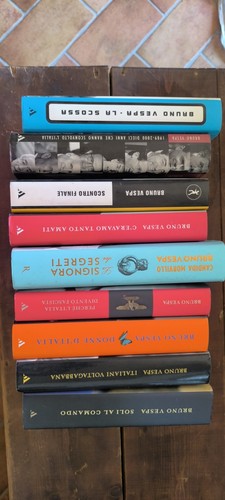 Lotto libri bruno - bruno, vespa