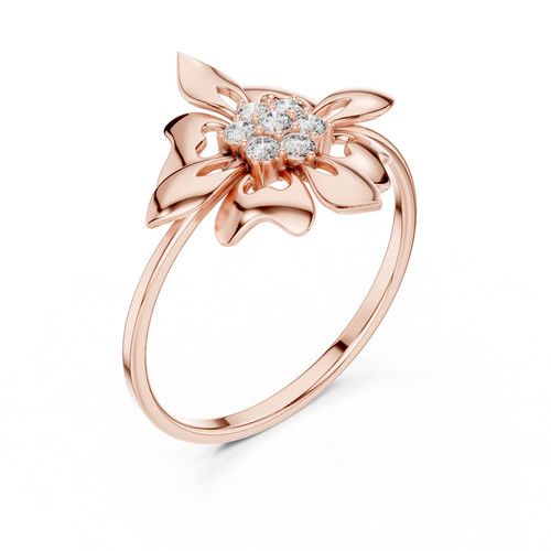 Vvs1 diamante naturale oro - diamante, 14