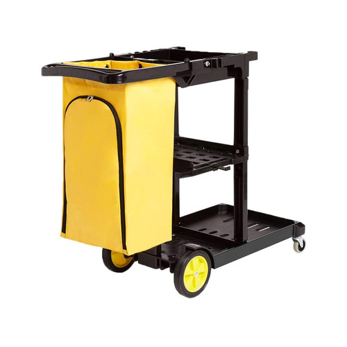 Carrello per pulizia con sacco - carrello,