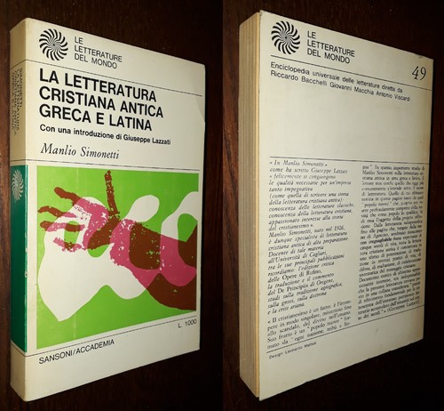 Letteratura cristiana - la,
