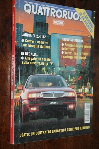 Quattroruote 470 dicembre 1994 - dicembre,