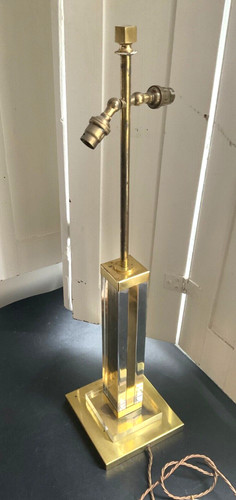 Vintage brass lucite - vintage,