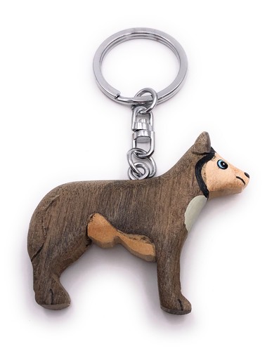 Husky cane slitta legno - husky,