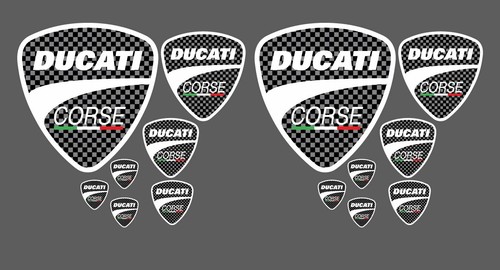 Kit adesivi ducati corse - 14,