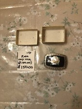 Fibbia per cintura western rosa