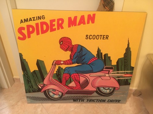 Spiderman 100x90cm pannello - spiderman,