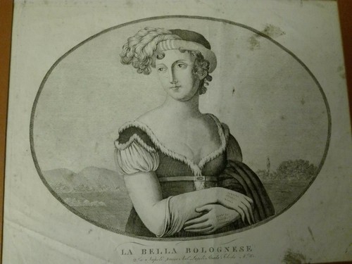 Antica incisione bella - antica,
