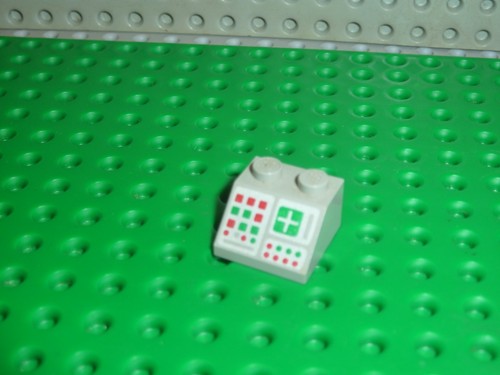 Lego space oldgray slope brick - lego,