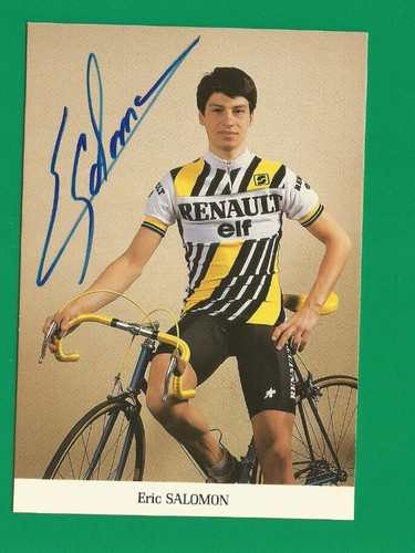 Cyclisme carte cycliste eric - carte,
