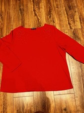 Top Bonmarché rosso