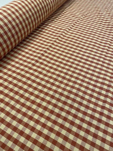 Quadri gingham tessuto cotone - tessuto,