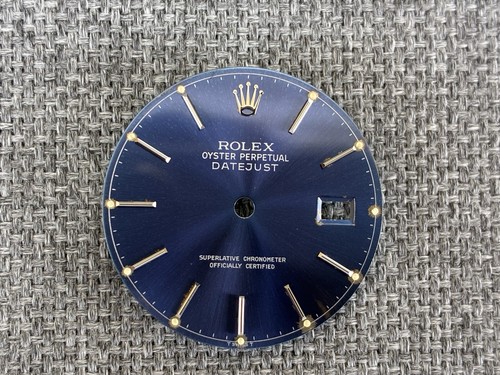Rolex datejust quadrante blu - rolex,