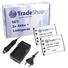 Set: 2x Akku + Ladegerät für