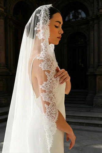 Velo sposa lungo cattedrale - da,