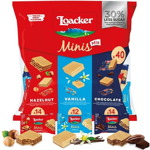 Loacker minis wafer confezione - loacker,