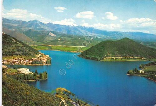 Cartolina terni lago - cartolina, di