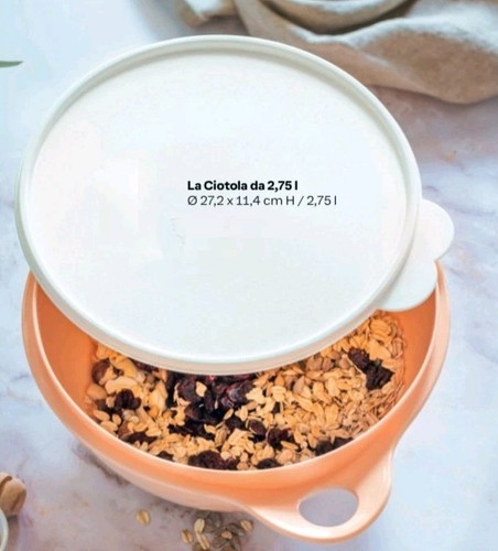 Tupperware ciotola pizza 75l - tupperware,
