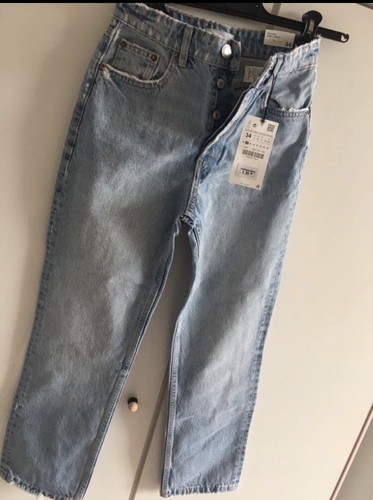 Jeans donna zara mom fit - donna,