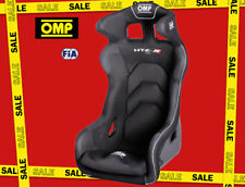 OFFERTA! OMP HTE-R 400 posti 2024 corsa rally nero AIRNET HANS FIA Simrace gaming