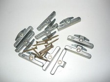 10 pz. lamiera di chiusura Siegenia A2560 per Schüco Veka e altri profili in plastica