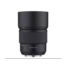 Samyang 75mm 8 per - af, f1.8