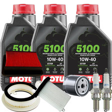 KIT TAGLIANDO YAMAHA TMAX T-MAX 500 OLIO FILTRI 2008 2009 2010 2011 MOTUL 5100 C