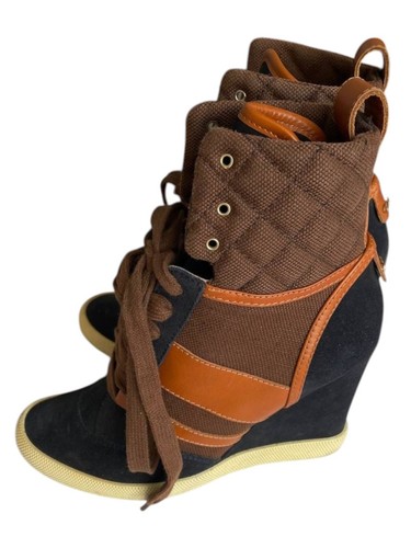 Sneakers chloé alte zeppa - chloé,