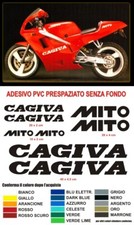 Adesivi cagiva mito - adesivi, 125