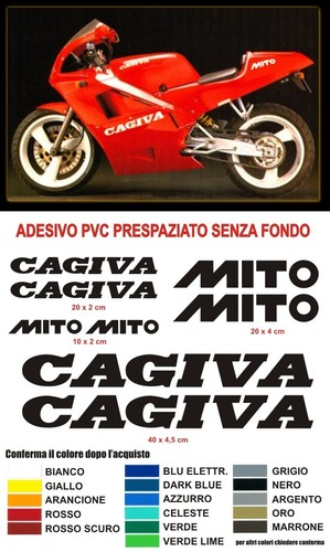 Adesivi cagiva mito 125 - cagiva,