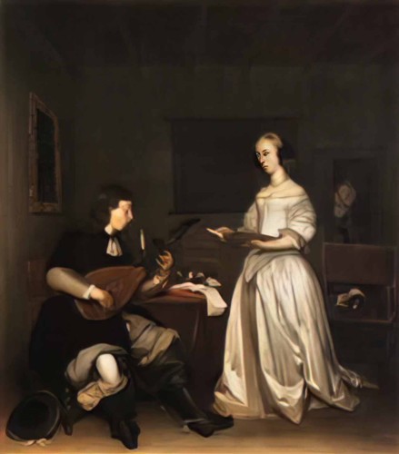 Gerard terborch foto il - foto,