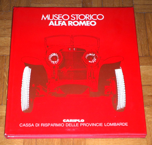 Libro museo storico alfa - alfa, romeo