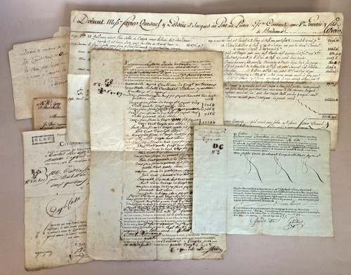 Marine lot papiers sur - [marine], de